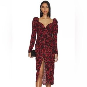 ASTR The Label Jamila Midi Dress